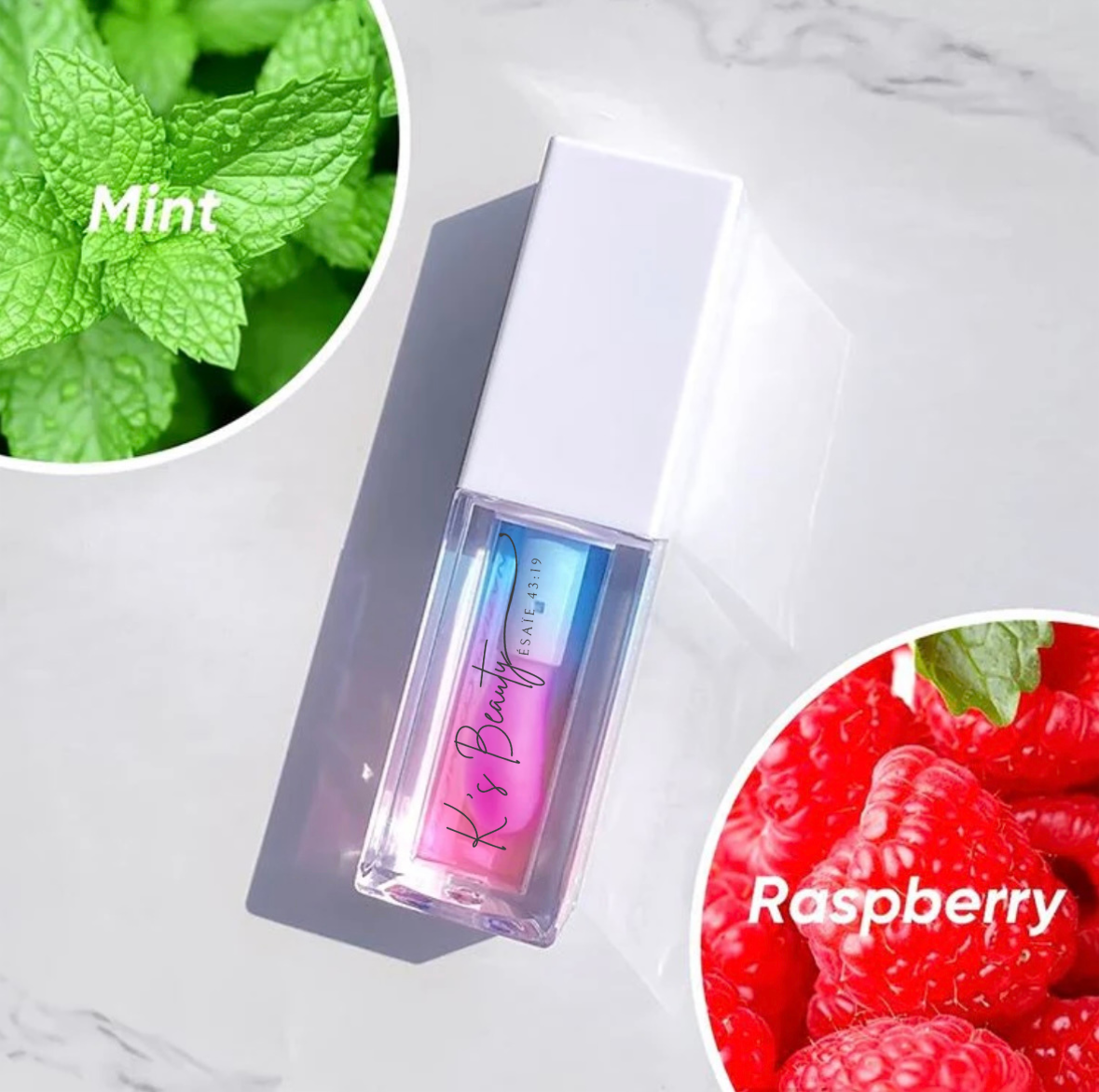 Mint Raspberry Lip Oil